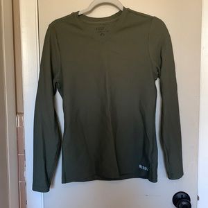 NoBull women’s waffle long sleeve shirt.